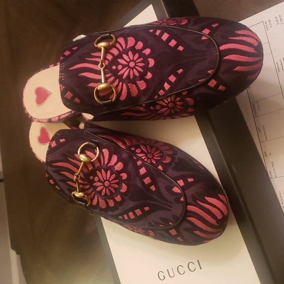 Gucci Princeton Mule Slides - Picture 1 of 8